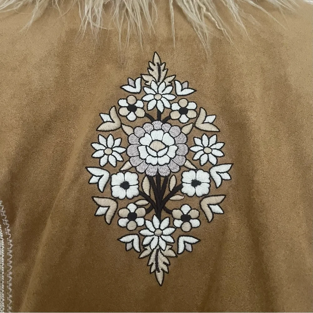 NWT Spell Joplin Cropped Jacket in Hazelnut XL - Picture 6 of 8